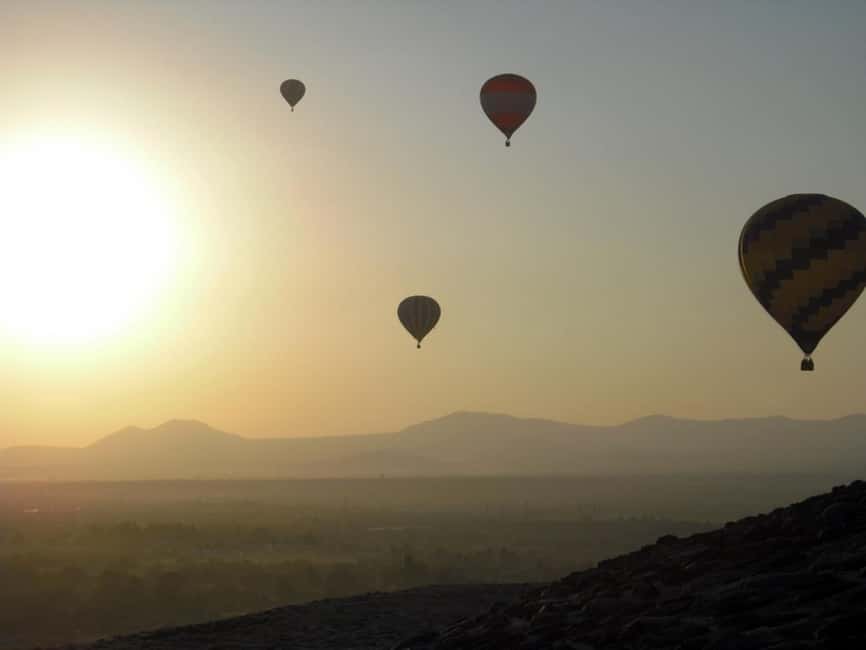 CDMX: Teotihuacan Hot Air Balloon with Breakfast - Key things to know before booking