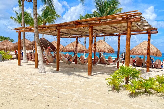 Chankanab Park Admission +Open bar +Lunch included +Snorkeling - Beach time, hammocks, gardens, and animal shows