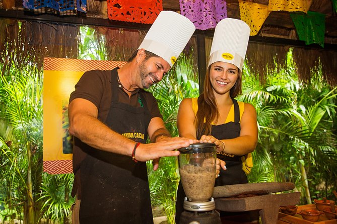 Chocolate & Margarita Workshop - A garden-like setting with little walking