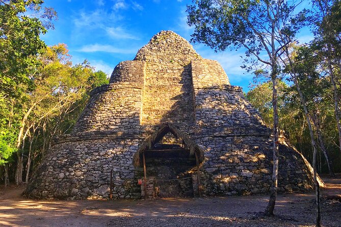 Coba & Mayan Cenote tour with lunch from Cancun and Riviera Maya - Reading Cobá’s carved stones