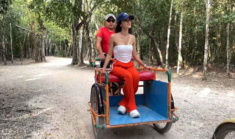 Coba, Tulum, Cenote & Lunch ECO Full Day from Rivera - Coba and the base of the great pyramid