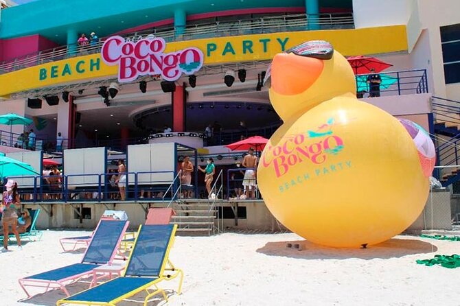 Coco Bongo Beach Club Cancun - Price and package value at about $49