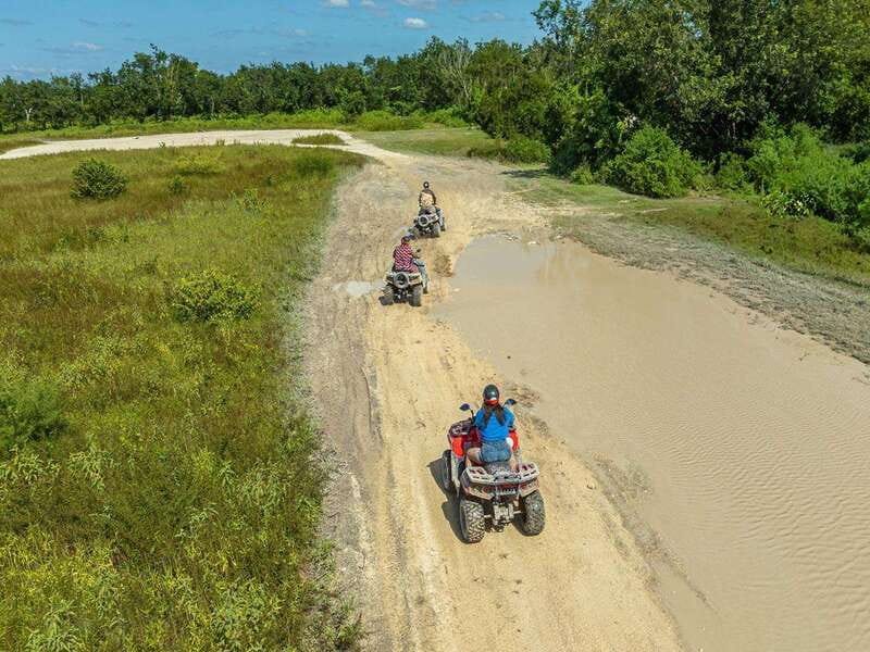 cozumel: ATV adventure with caverns, ruins with transfer - Tequila tasting after the ride