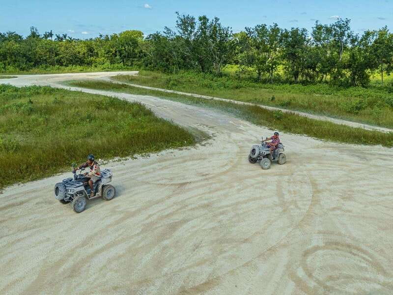 cozumel: ATV adventure with caverns, ruins with transfer - Guides and group feel