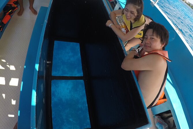 Cozumel Coral Reef Snorkeling by Glass Bottom Boat with Guide - Timing, meeting point, and transport details