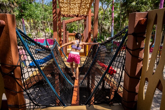 Cozumel, Day Pass Access at KUZÁ Beach & Adventure Park - VIP, spa, and photo upgrades