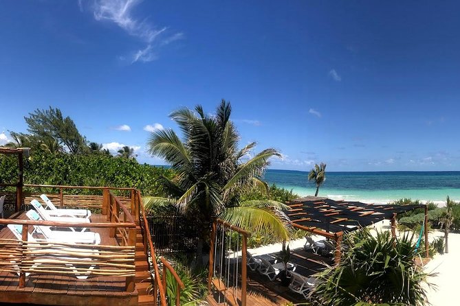 Day excursion to a PRIVATE LUXURY BEACH CLUB with transportation. - Your four and a half hours at Hayhu