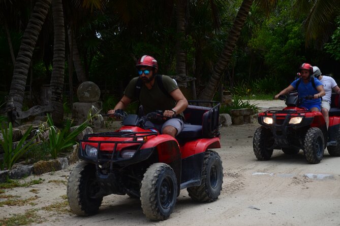 Double Atv Tour In Cozumel And Cenote Jade - Guides, communication, and group experience