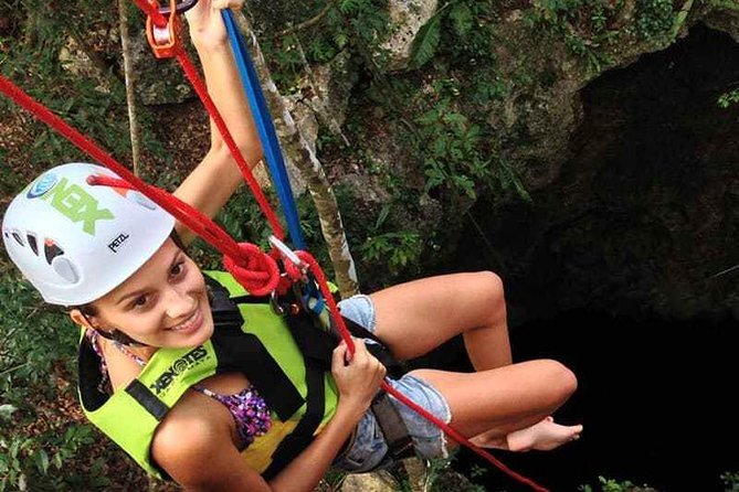 Drive an Atv shared, swim in a Cenote and ziplines in the Cancun - Hotel pickup is the part that needs the most care