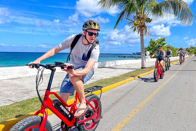 E-bike West Coast Snorkeling Tour - Cenote Aerolito de Paraiso: a short underground river swim