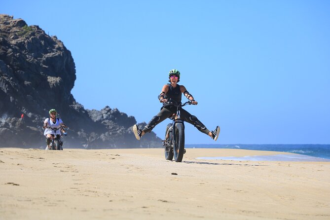 Electric Bike Beach Adventure with Tequila Tasting and Lunch - Cactus trails, ocean views, and variable riding time