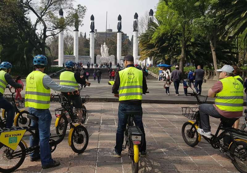 Electric Bike City Tour with a taco stop. - What makes this Mexico City bike tour worthwhile