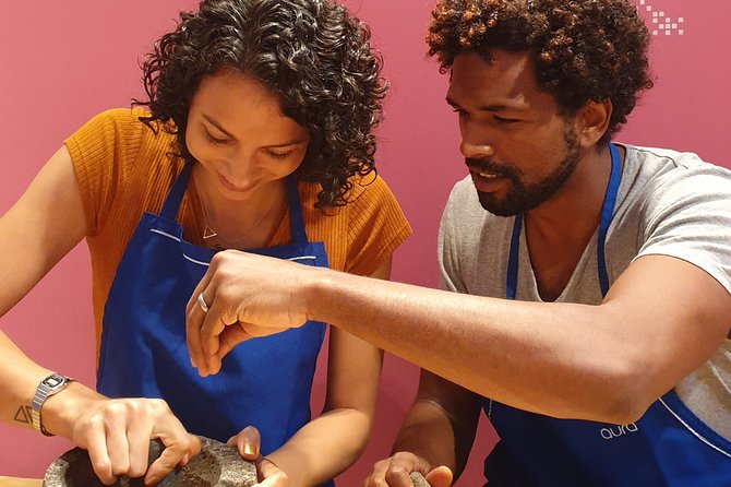 Essence of Mexico: Authentic Mexican Cooking Class & Market Tour - Corn bread, hot chocolate, and the final meal