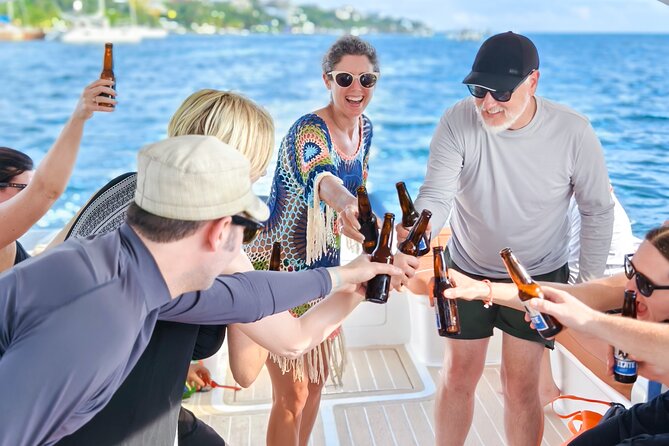 Exclusive Isla Mujeres and Cancun Private Yacht Tour - Open bar, ceviche, and snacks aboard