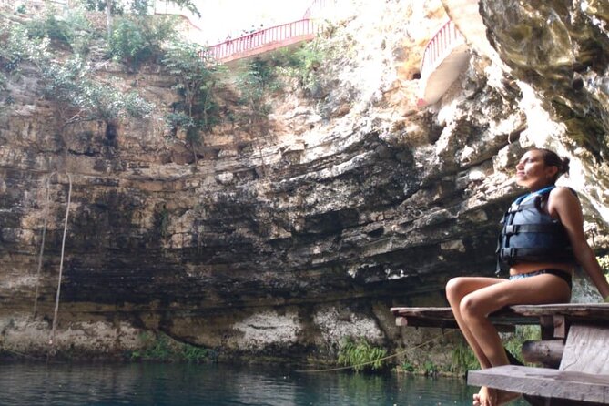 Excursion to Chichén Itzá, Valladolid and Cenote xcajum - The cenote stop adds a welcome change of pace