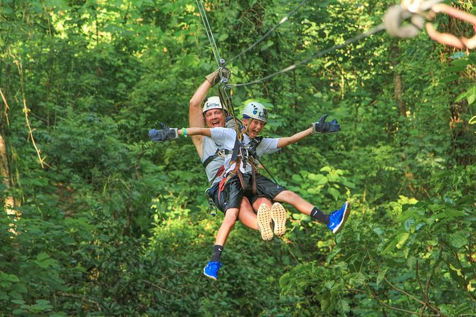 Extreme Adventure, Wildest Bridge, ATV & Ziplines - Rappelling, bridges, and the physical work between stations