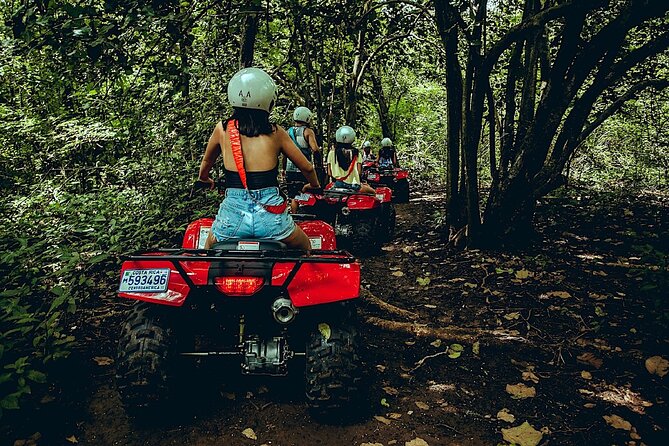 Family ATV Cenote Five Zip Lines Photos Taco Lunch Tequila Taste - Photos are useful, but clarify the package