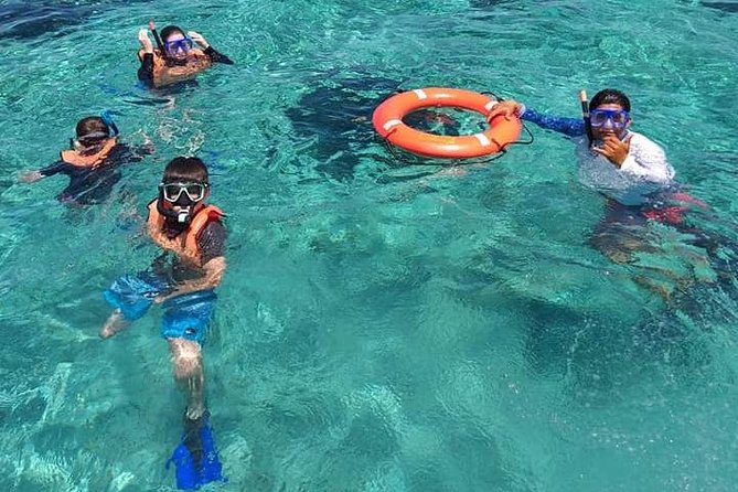 "First Lady" Private Snorkel & El Cielo Sandbar Combo - How the four-hour schedule feels