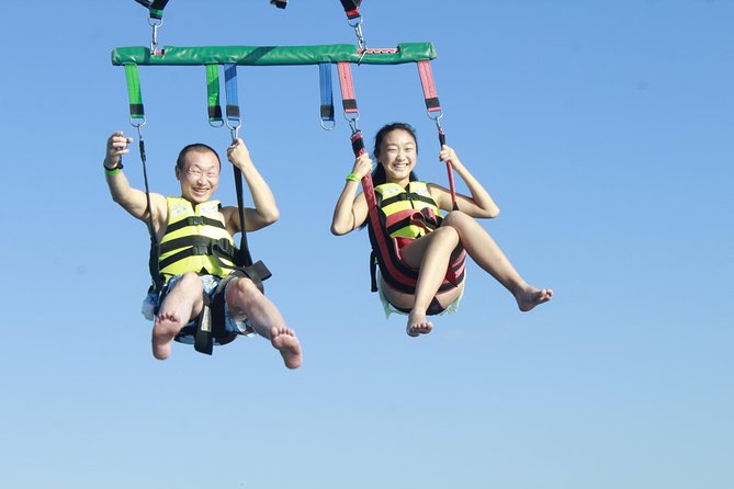 Fly Above Cancun Bay: Parasailing Experience - The real cost: $75 plus the dock fee