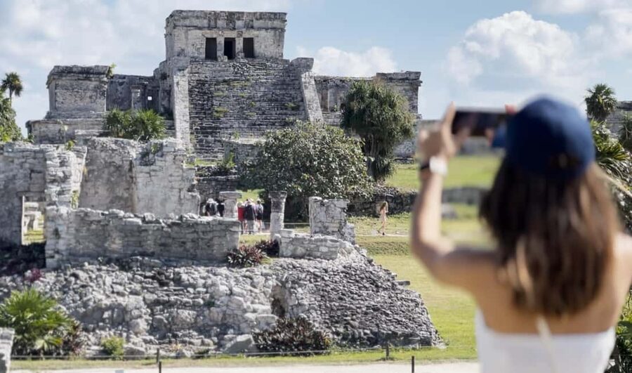 From Cancun: Coba, Tulum & Mayan Traditions Guided Tour - Coba: jungle shade and a pyramid climb