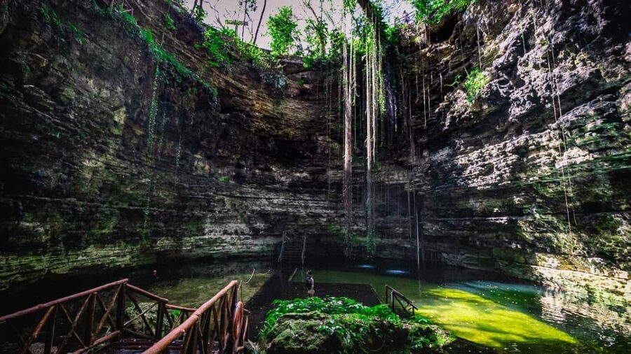 From Cancun: Ek Balam and Cenote Tour with Lunch & Transfer - Uayma brings a quieter final stop