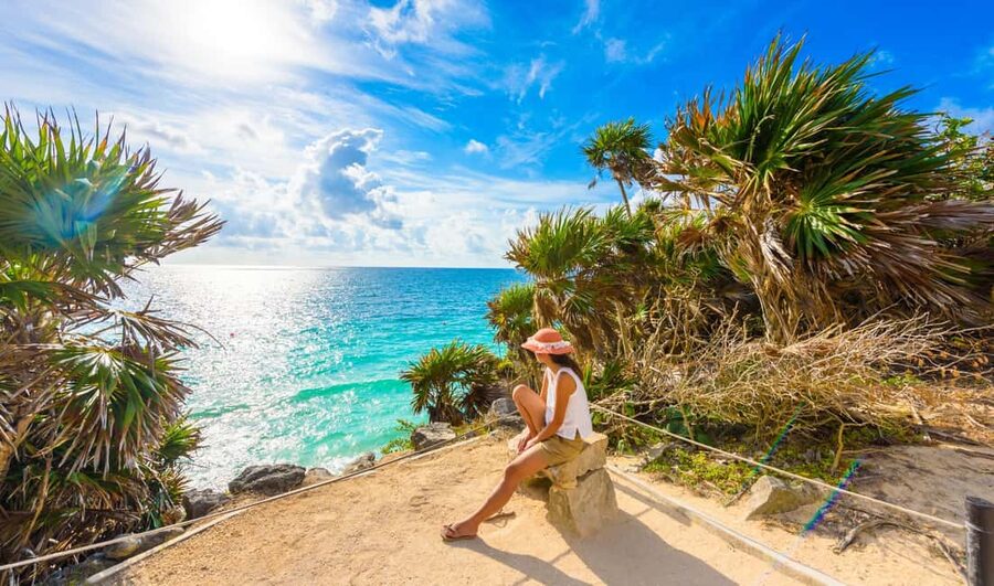 From Cancun: Tulum, Cenote and Turtle Swim Tour at Akumal - Key points at a glance