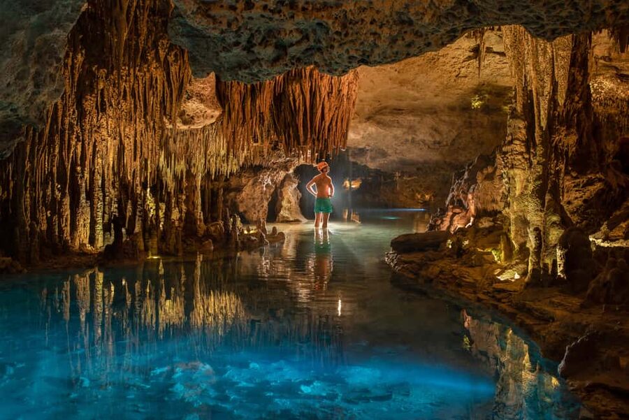 From Cancun: Xplor Park Admission, Full Day - Starting with the underground rivers