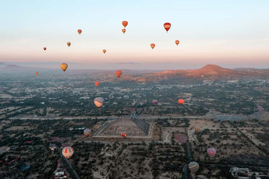 From CDMX: Teotihuacan Hot Air Balloon Ride & Optional Tours - Key points to know before booking