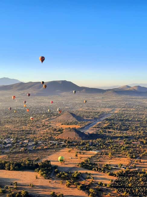 From CDMX: Teotihuacan Hot Air Balloon Ride & Optional Tours - Guides, drivers, and the pace of the full route