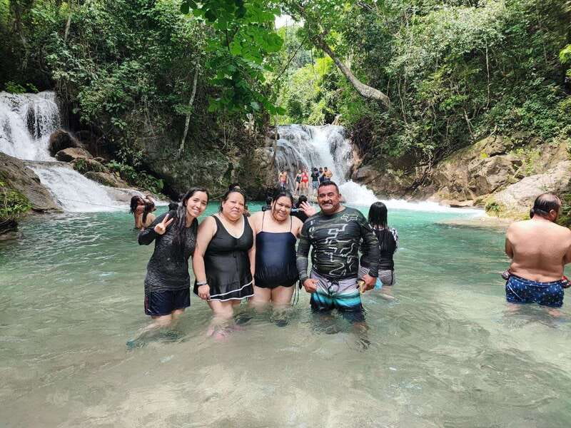 From Huatulco: Magical Copalitilla Waterfalls with Entry - Timing your visit for a quieter swim