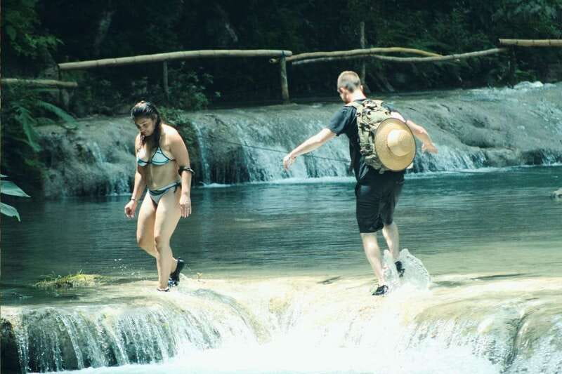 From Huatulco: Magical Copalitilla Waterfalls with Entry - A stop at the community market