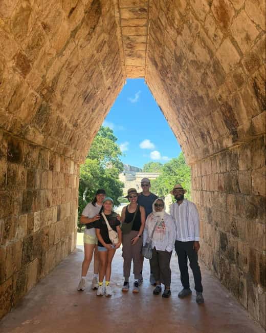 From Mérida:Uxmal and amazing cenotes guided tour with lunch - The cave cenote and its rougher route