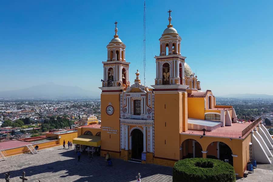 From Mexico City: Puebla, Cholula and Tonantzintla Day Trip - Puebla’s cathedral, chapels, and tilework