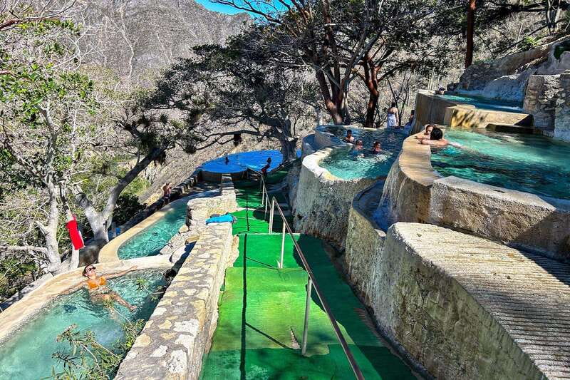 From Mexico City: Tolantongo Hot Springs Day Trip with Guide - Thermal pools at Paraíso Escondido
