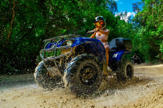 From Playa del Carmen ATV Adventure with Ziplines, Cenote - The ride from Playa del Carmen matters