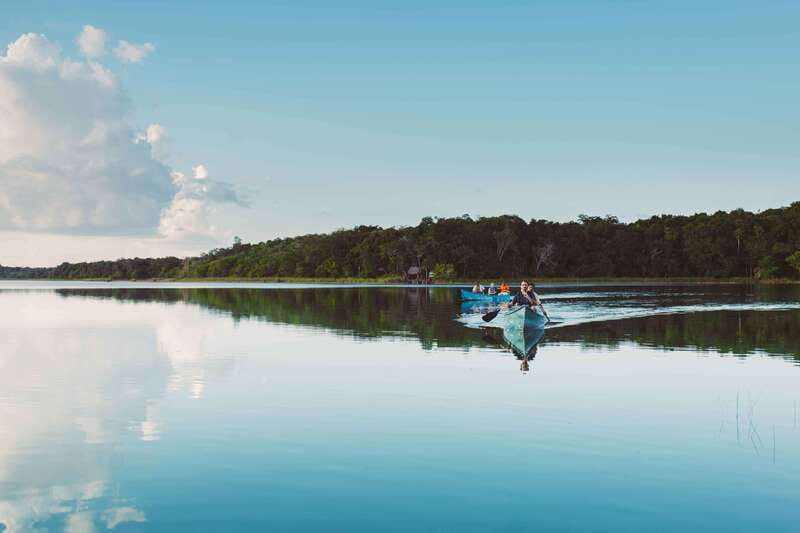 From Riviera Maya: Coba, Punta Laguna & Cenote Guided Trip - Cenote Esmeralda: a cool finish after the jungle