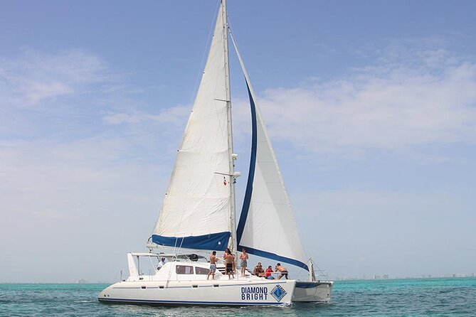 Full-Day Luxurious Catamaran Adventure - Cancún to Isla Mujeres - Lunch and the long beach club stop