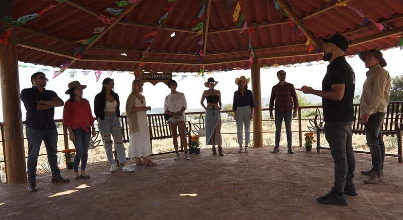 Guadalajara: Premium Tequila Tour with Tastings and Pairings - The Puerta del Agave and the Tequila volcano