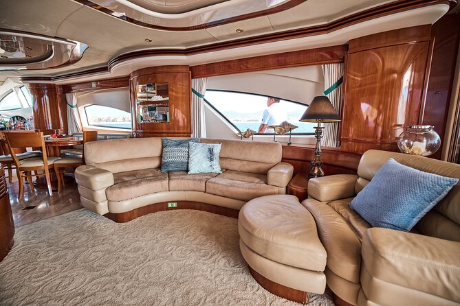 Heather Nikki 80 ft Italian Azimut Yacht Rental - Open bar and personal bartender