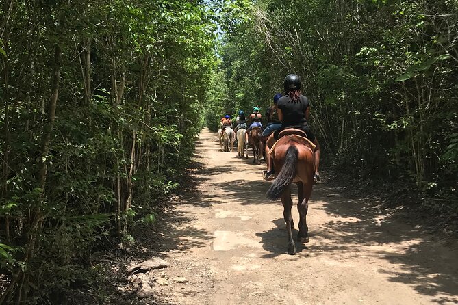 Horseback Riding plus ATV, Cenote, Ziplines, and Lunch - Lunch may mean chicken fajitas, or only a light snack