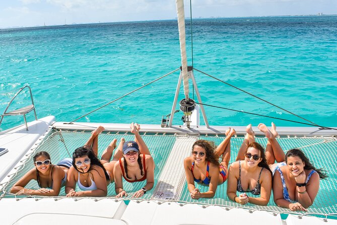 Isla Mujeres Catamaran Tour with Snorkel, Open bar and Transport - Transport from Cancun hotels