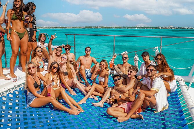 Isla Mujeres Cruise with Beach Club, Snorkel, Lunch and Open Bar - Snorkeling at El Meco reef