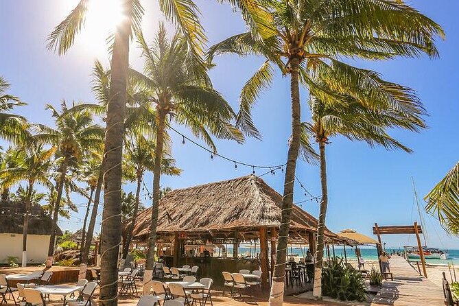 Isla Mujeres Cruise with Beach Club, Snorkel, Lunch and Open Bar - Lunch at the beach club