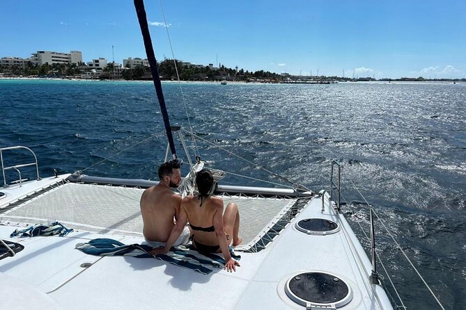 Isla Mujeres Day Tour with Catamaran, Snorkeling & Beach Club - Two hours on Isla Mujeres