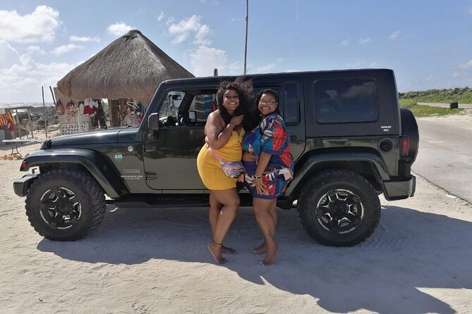 Jade Caverns Private Jeep Tour with Lunch and Snorkeling - El Mirador: rock shelves and Cozumel’s blowholes