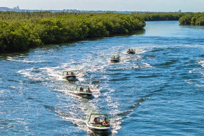 Jungle Tour adventure Cancun Speed Boat Through Mangrove - Who will enjoy this most