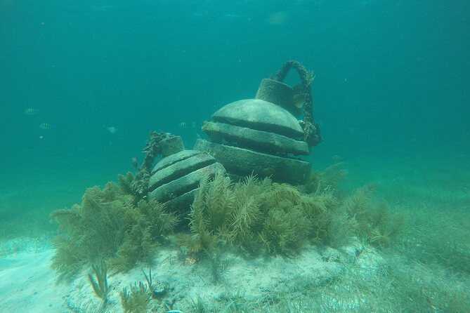 Jungle Tour & Snorkel at Punta Nizuc Reef , Underwater museum - Driving your own boat from Marina Puerto Madero