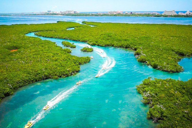 Jungle Tour with Snorkel in Cancun - The speedboat ride is the main event