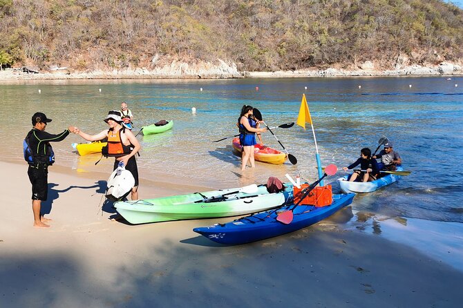 Kayak Huatulco Sunrise - Launching from Playa La Entrega