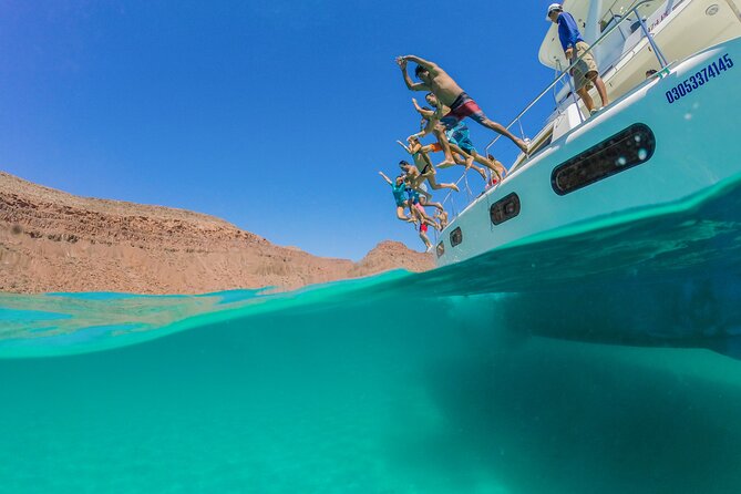 La Paz World Class Snorkeling in Balandras Hidden Beaches - Seeing Balandra from the water